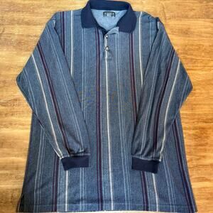 Knights Sportswear Men’s Vintage Long Sleeve Collar Shirt - Retro 90s